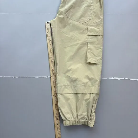 Tibi Women Small Powder Nylon Pull On High Rise Cargo Wilt Jogger Elastic Waist - Picture 10 of 13